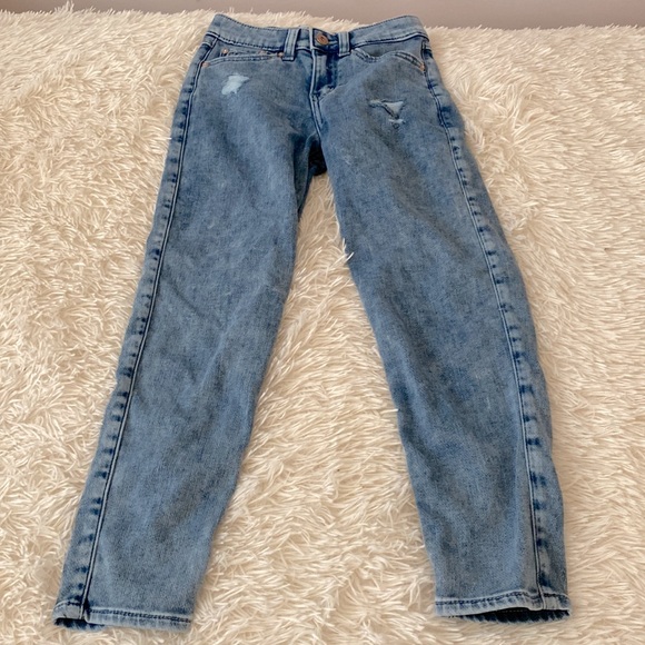 Abercrombie kids high-rise girlfriend jeans - Picture 1 of 3